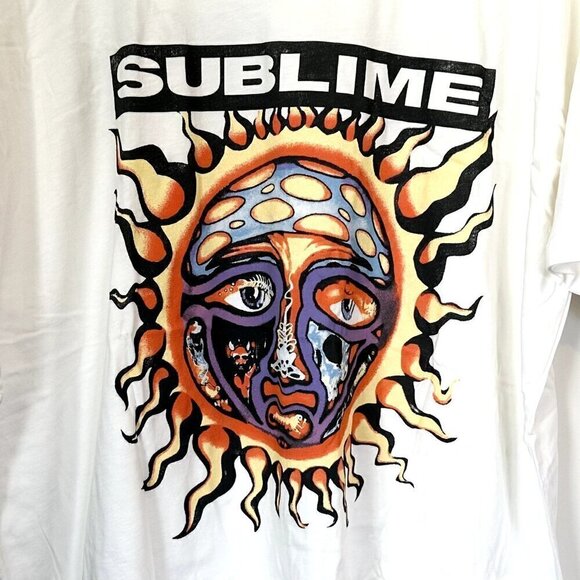 NEW Daydreamer Sublime 40 oz to Freedom Merch Tee, Vintage White - Large - Picture 8 of 9